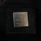 FENDI Mamma Baguette Shoulder Bag Nylon Blackep3241