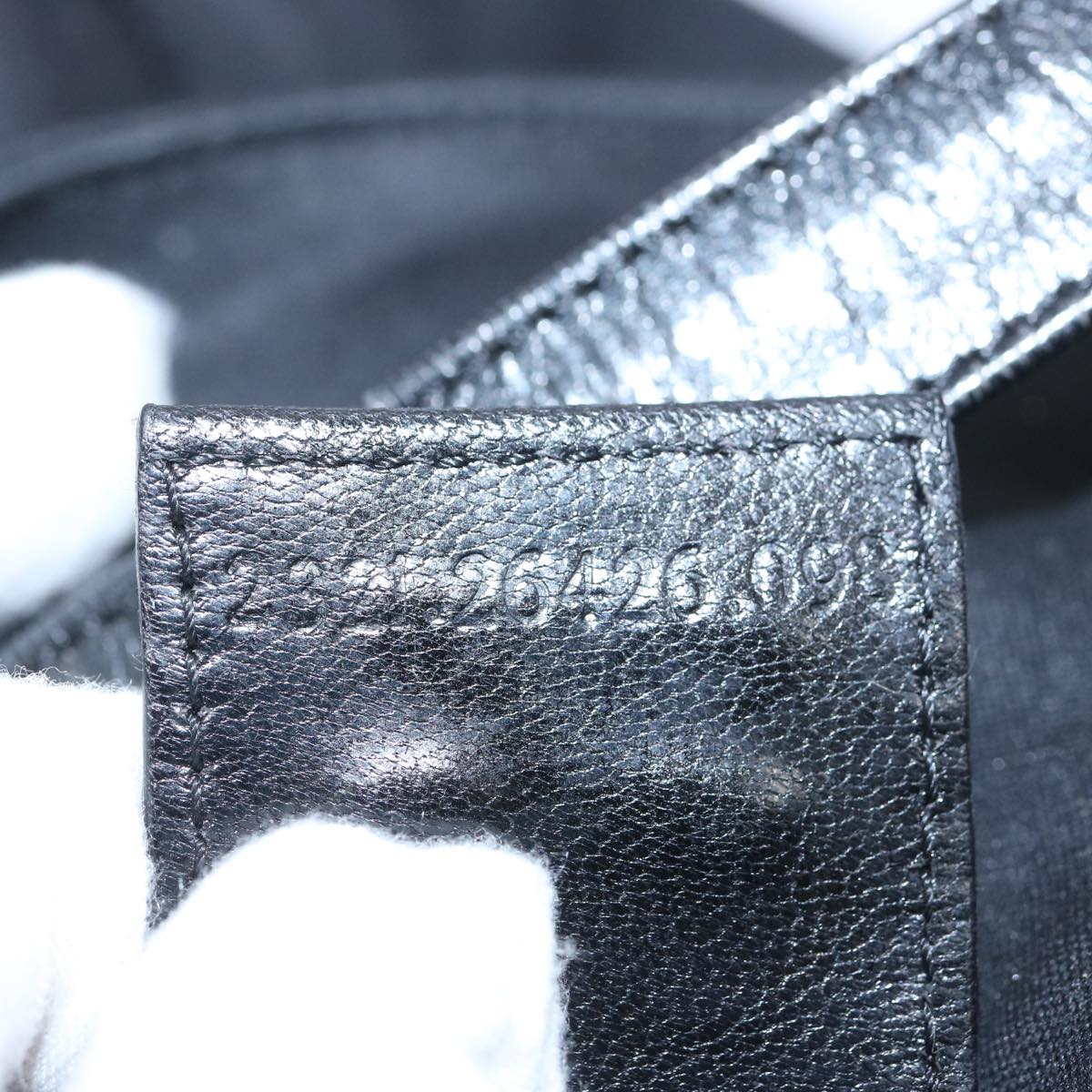 FENDI Mamma Baguette Shoulder Bag Nylon Blackep3241