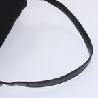 FENDI Mamma Baguette Shoulder Bag Nylon Blackep3241