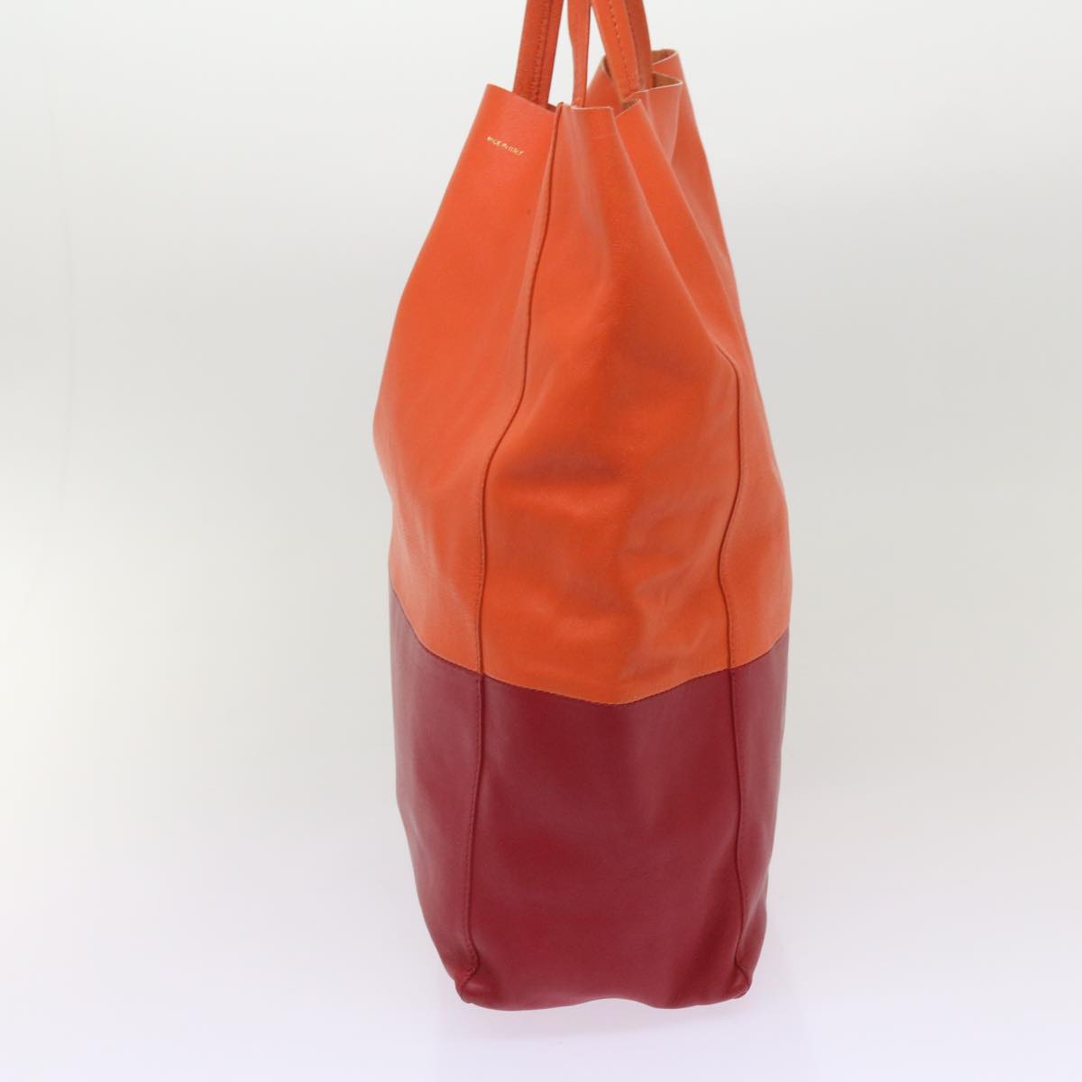 CELINE Hand Bag Leather Orange  ep3321
