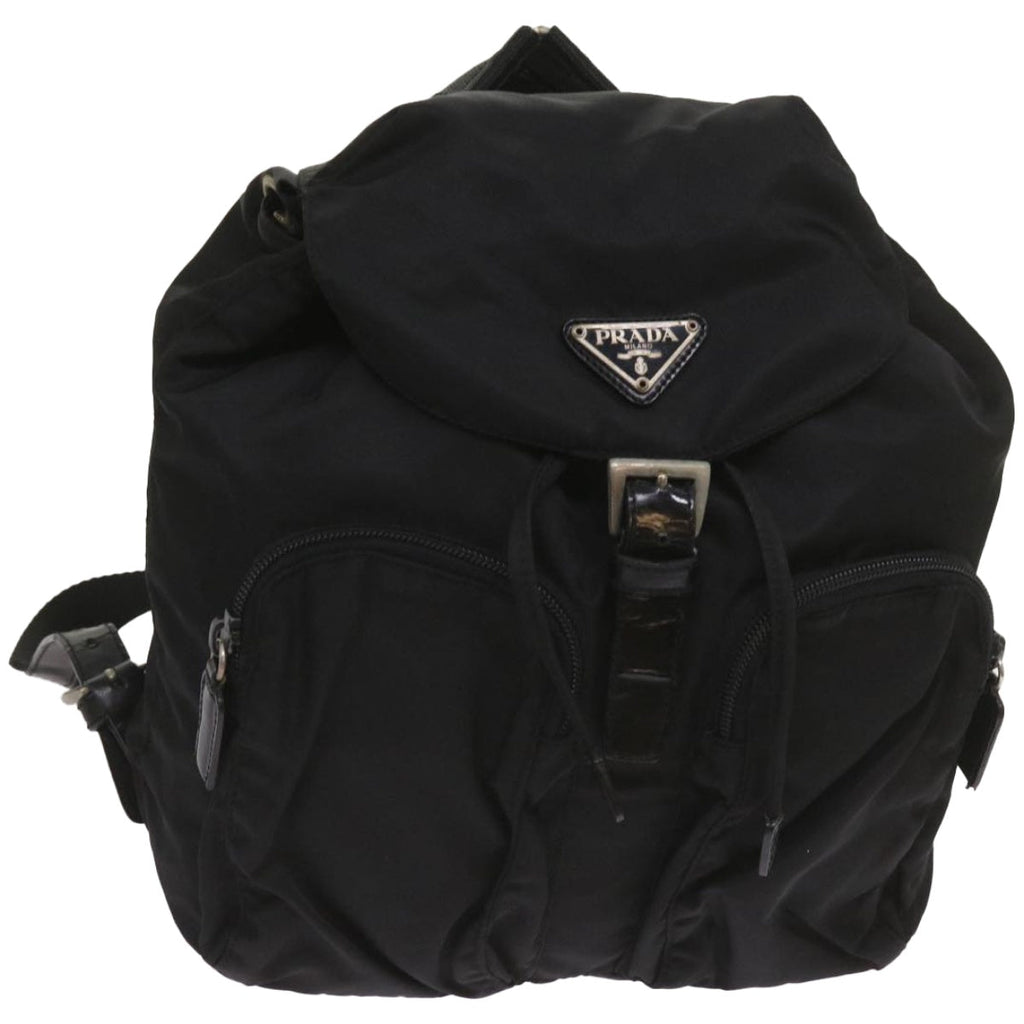 PRADA Backpack Nylon Black  ep3332