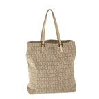 FENDI Zucchino Canvas Hand Bag Pinkep3377