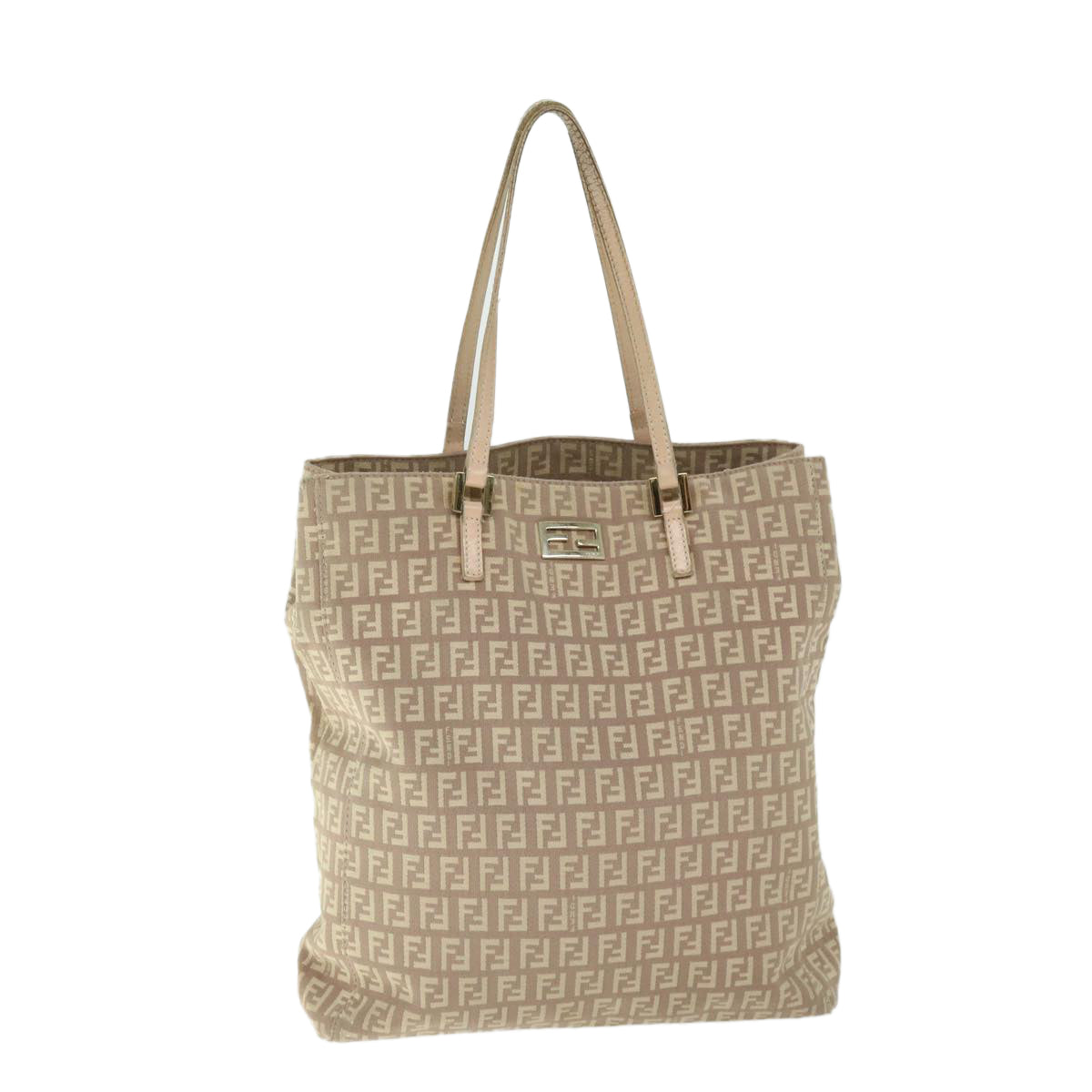 FENDI Zucchino Canvas Hand Bag Pinkep3377