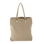 FENDI Zucchino Canvas Hand Bag Pinkep3377