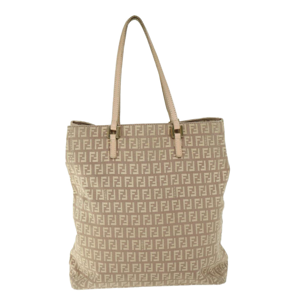 FENDI Zucchino Canvas Hand Bag Pinkep3377