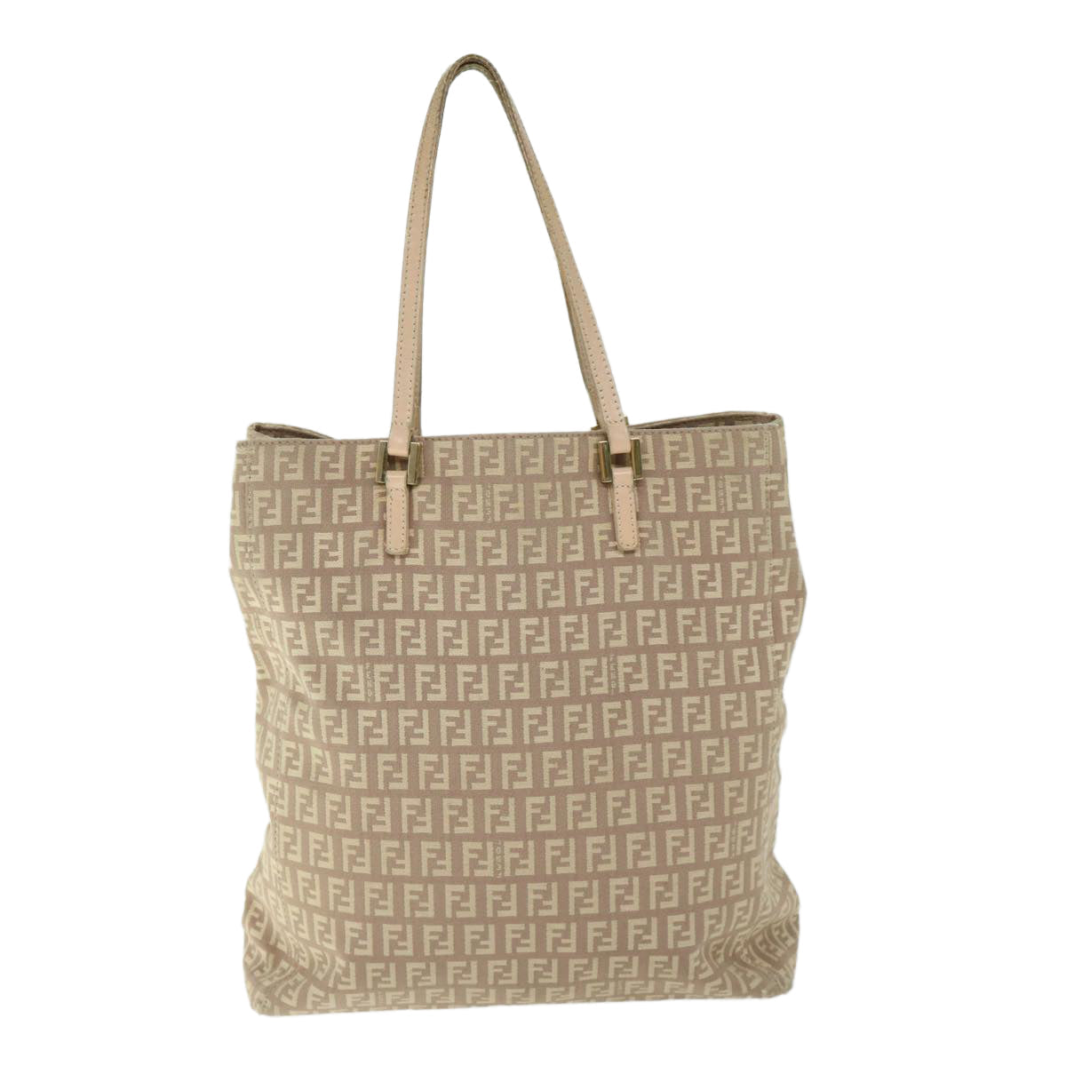 FENDI Zucchino Canvas Hand Bag Pinkep3377