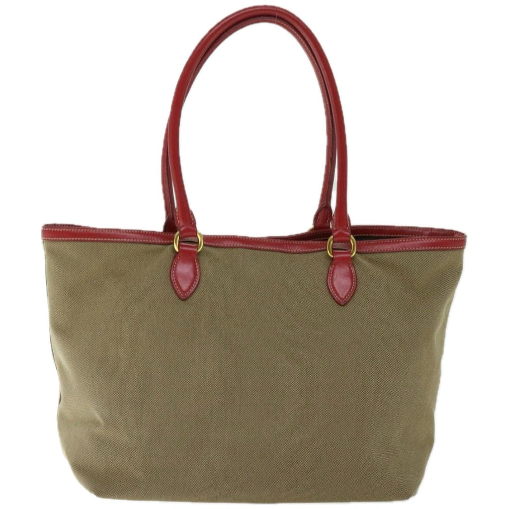 PRADA Tote Bag Canvas Brown  ep3385