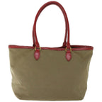 PRADA Tote Bag Canvas Brown  ep3385