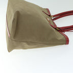 PRADA Tote Bag Canvas Brown  ep3385
