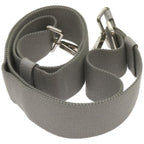PRADA Adjustable Shoulder Strap Canvas 24.4""-42.1"" Gray  ep3481