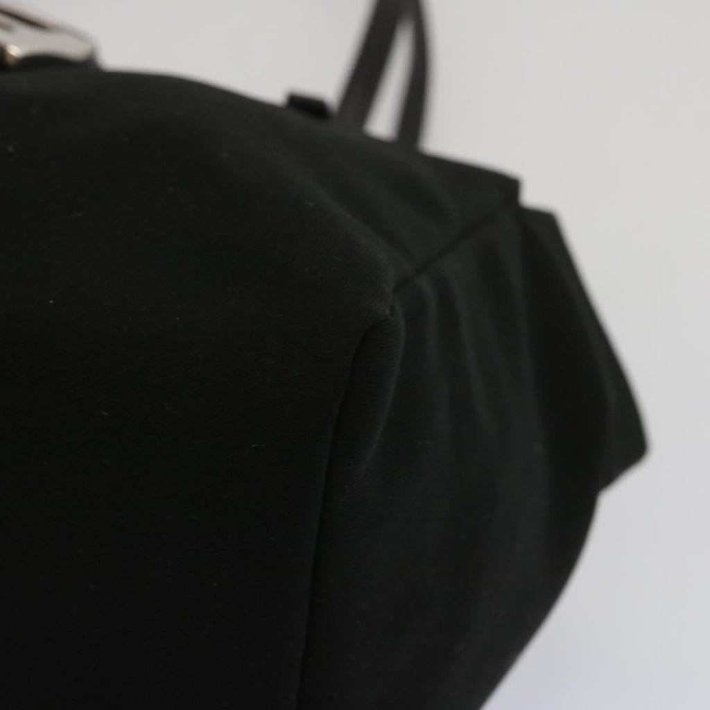 FENDI Mamma Baguette Shoulder Bag Nylon Blackep3486