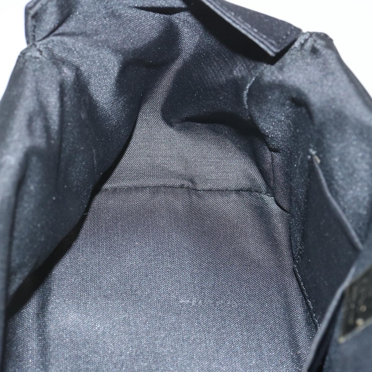 FENDI Mamma Baguette Shoulder Bag Nylon Blackep3486