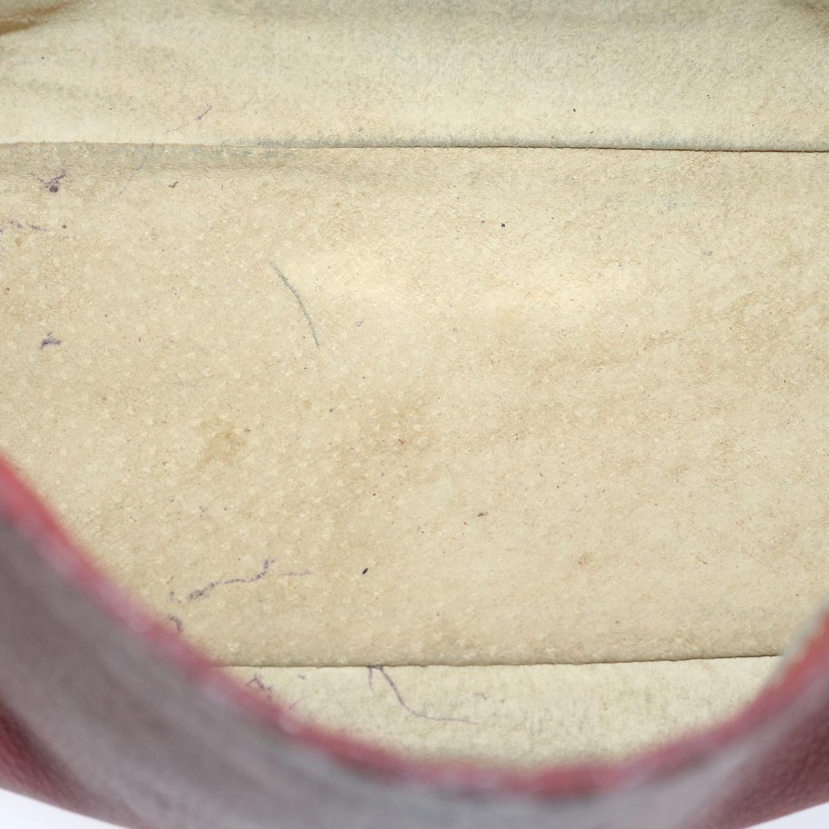 FENDI Mamma Baguette Shoulder Bag Leather Redep3505