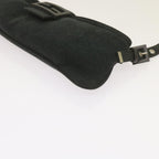 FENDI Mamma Baguette Shoulder Bag Cotton Gray 2354 26685 008ep3514