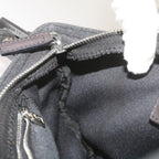 FENDI Mamma Baguette Shoulder Bag Cotton Gray 2354 26685 008ep3514