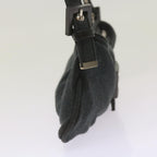 FENDI Mamma Baguette Shoulder Bag Cotton Gray 2354 26685 008ep3514