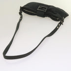 FENDI Mamma Baguette Shoulder Bag Cotton Gray 2354 26685 008ep3514