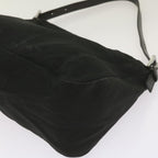 FENDI Mamma Baguette Shoulder Bag Nylon Black 2321 26325 079ep3515