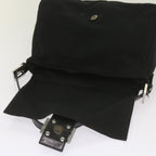 FENDI Mamma Baguette Shoulder Bag Nylon Black 2321 26325 079ep3515