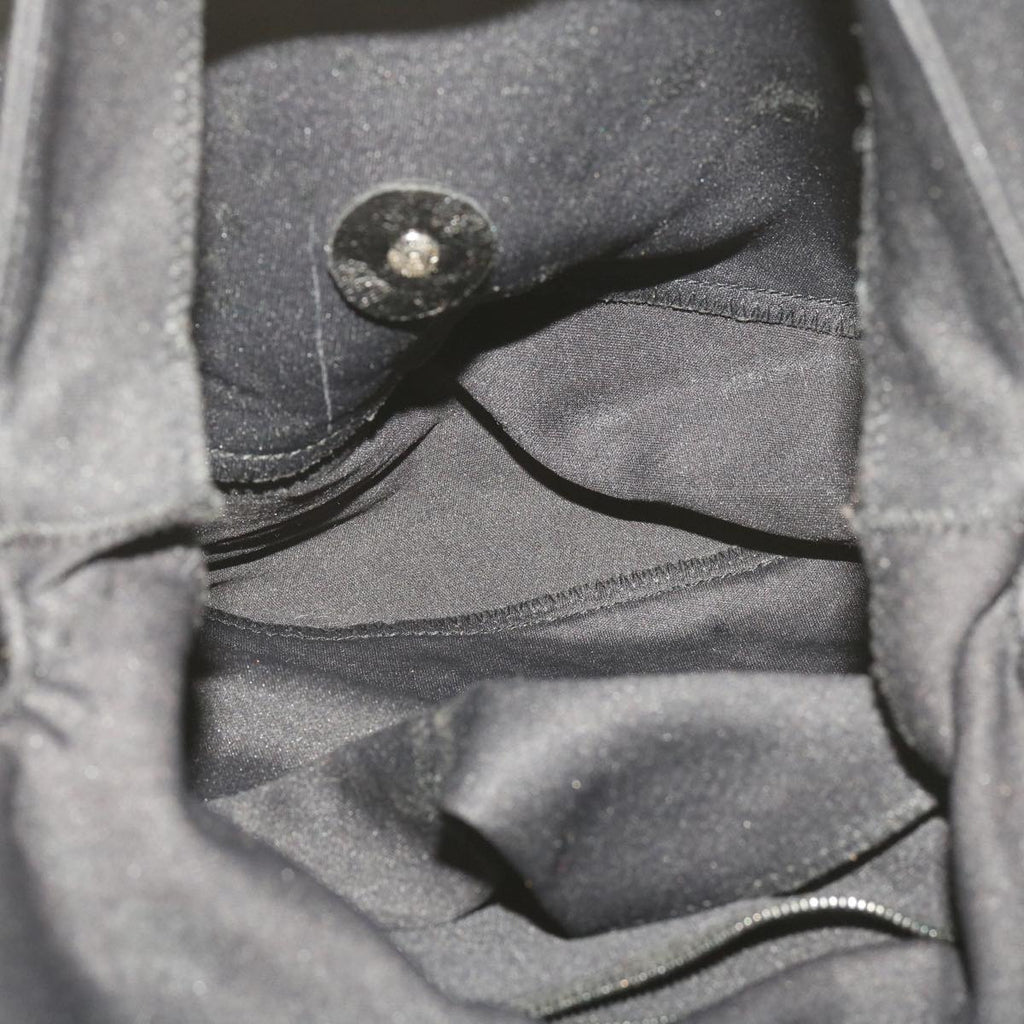 FENDI Mamma Baguette Shoulder Bag Nylon Black 2321 26325 079ep3515