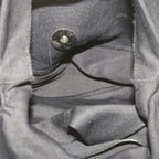 FENDI Mamma Baguette Shoulder Bag Nylon Black 2321 26325 079ep3515