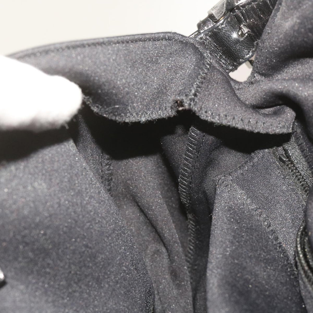 FENDI Mamma Baguette Shoulder Bag Nylon Black 2321 26325 079ep3515