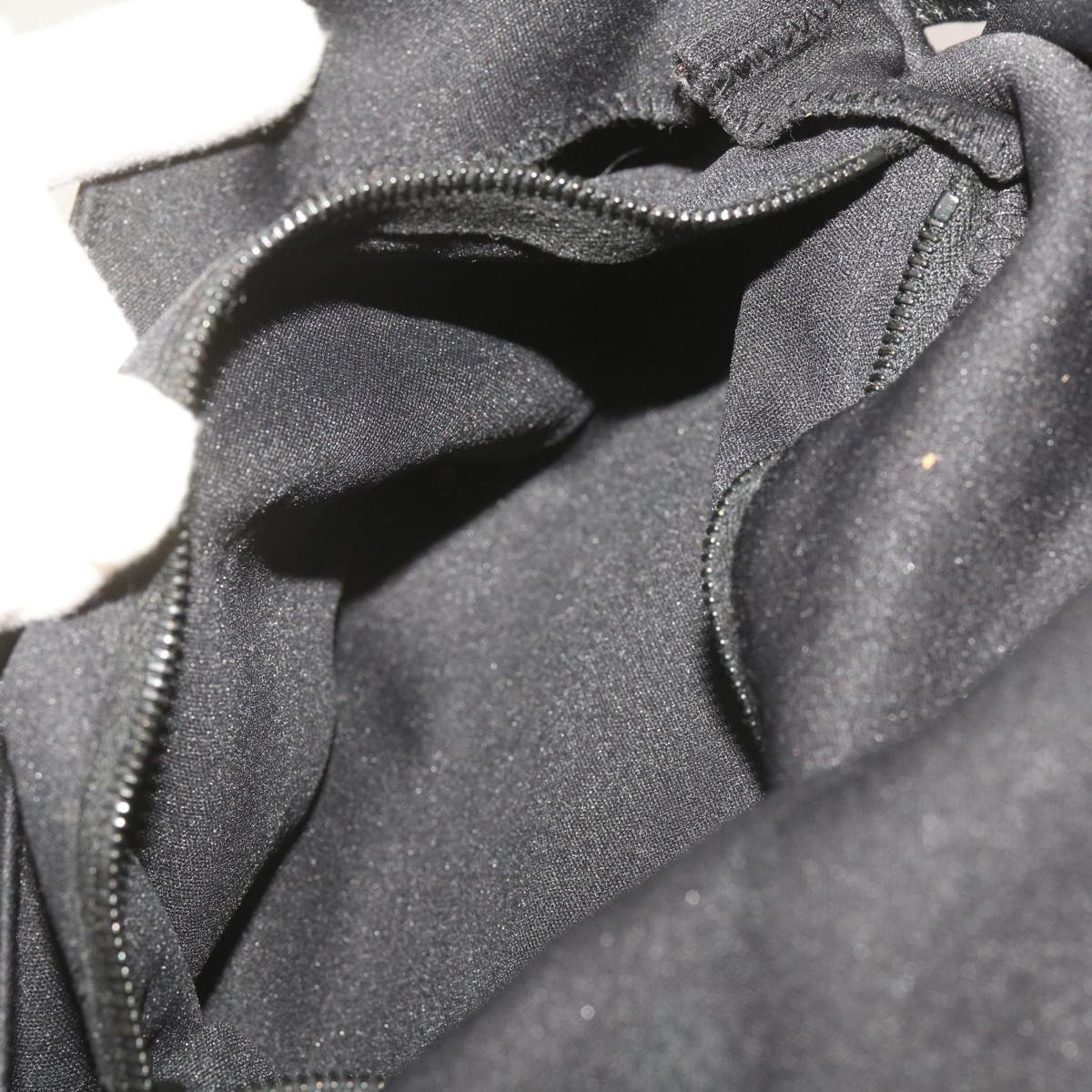 FENDI Mamma Baguette Shoulder Bag Nylon Black 2321 26325 079ep3515