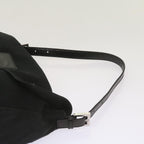 FENDI Mamma Baguette Shoulder Bag Nylon Black 2321 26325 079ep3515