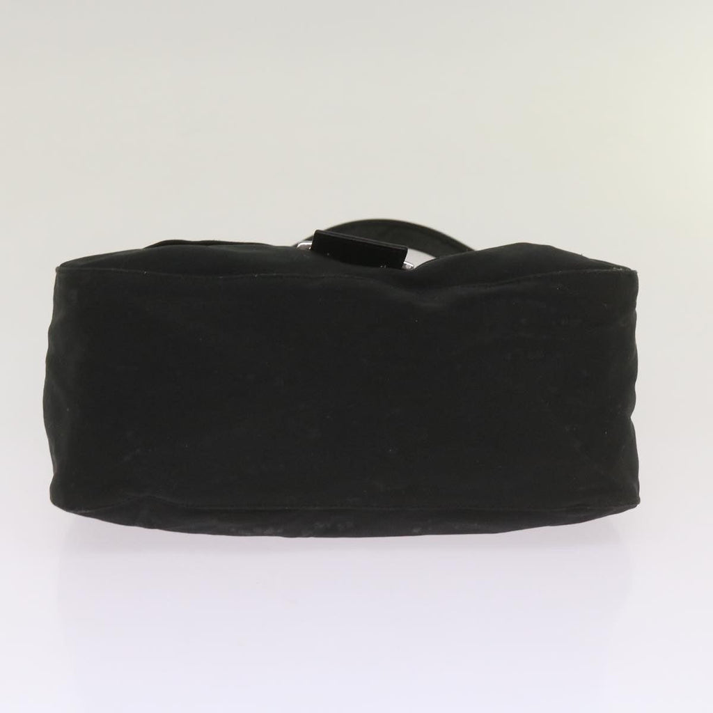 FENDI Mamma Baguette Shoulder Bag Nylon Black 2321 26325 079ep3515