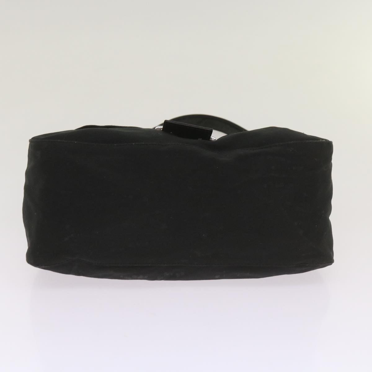 FENDI Mamma Baguette Shoulder Bag Nylon Black 2321 26325 079ep3515