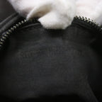 FENDI Zucchino Canvas Mamma Baguette Shoulder Bag Blackep3527