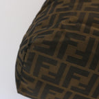 FENDI Zucca Canvas Tote Bag Black Brownep3655
