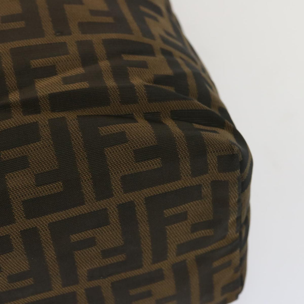 FENDI Zucca Canvas Tote Bag Black Brownep3655