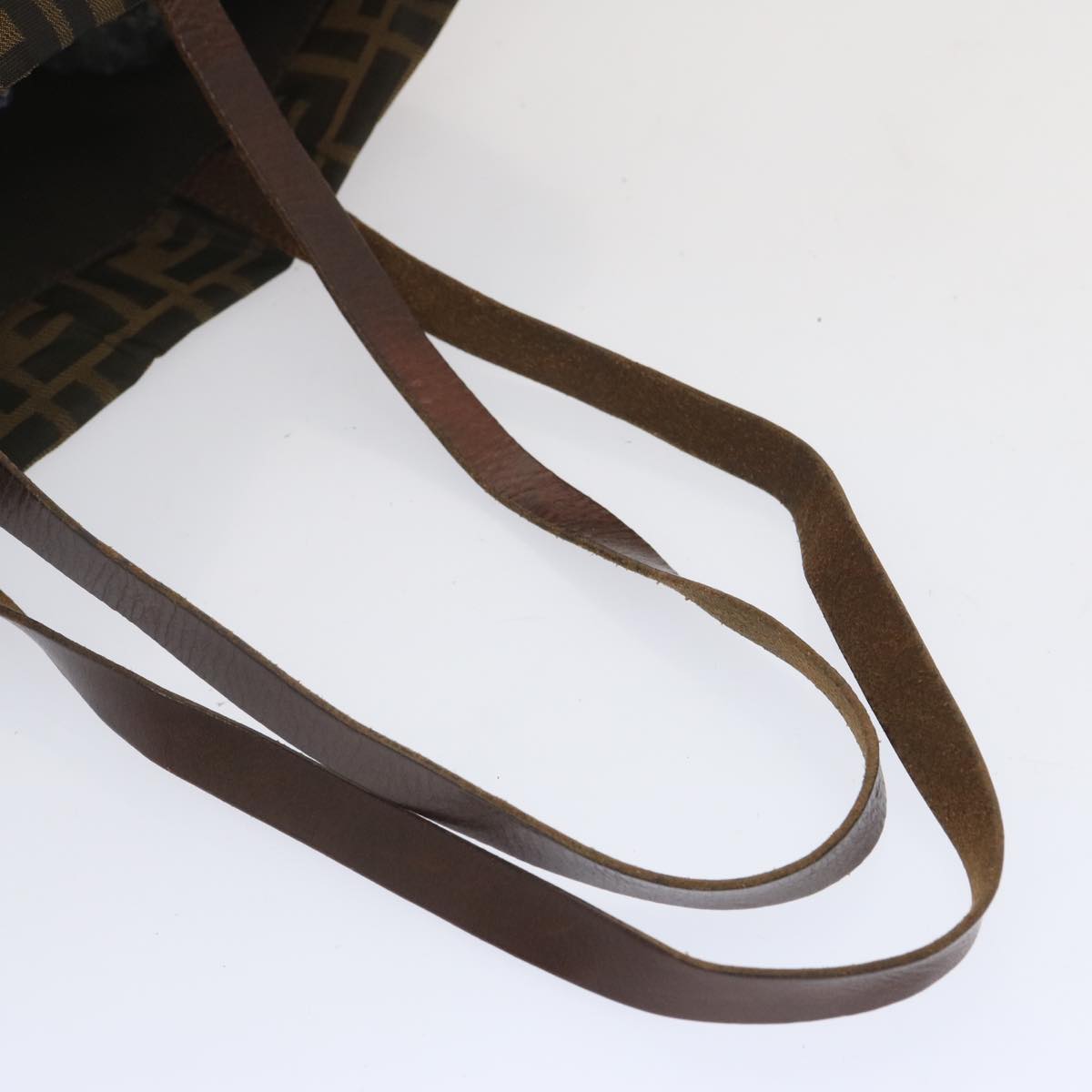 FENDI Zucca Canvas Tote Bag Black Brownep3655