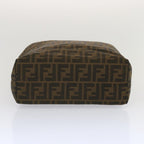 FENDI Zucca Canvas Tote Bag Black Brownep3655