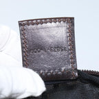 FENDI Zucca Canvas Hand Bag Brown Blackep3722