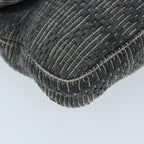 FENDI Zucca Canvas Mamma Baguette Shoulder Bag Grayep3723