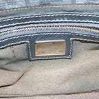 FENDI Zucca Canvas Mamma Baguette Shoulder Bag Grayep3723
