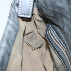 FENDI Zucca Canvas Mamma Baguette Shoulder Bag Grayep3723