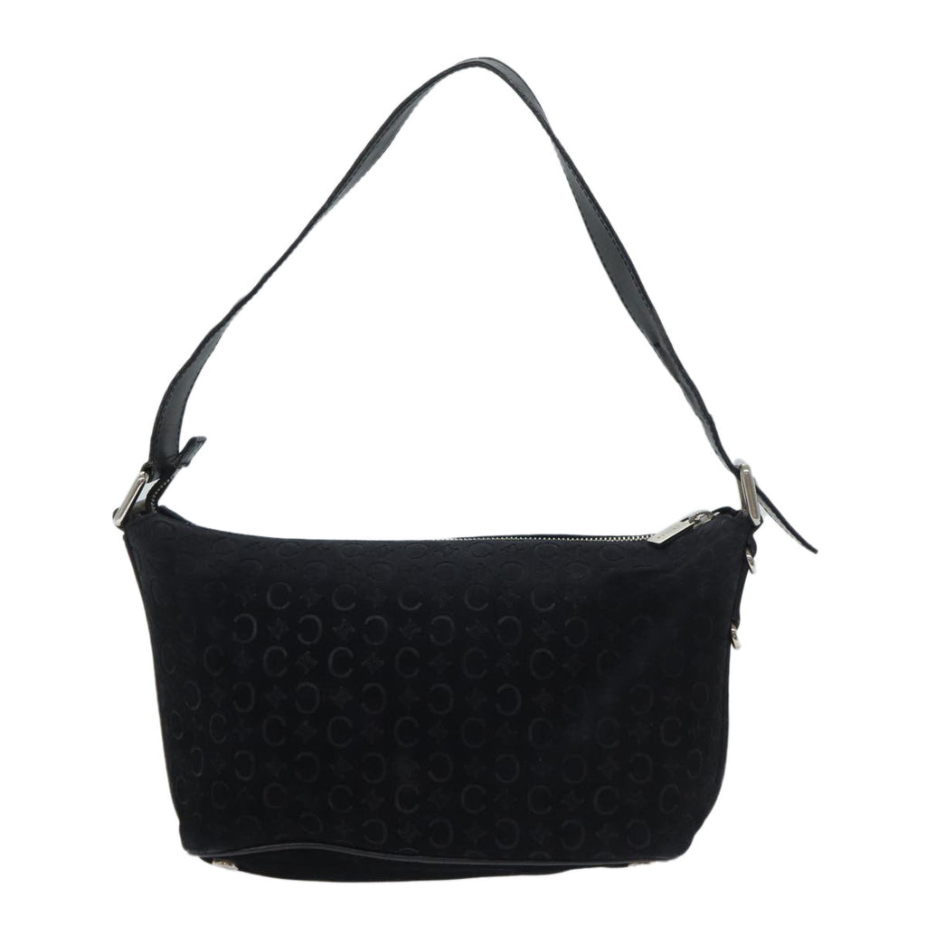 CELINE C Macadam Canvas Shoulder Bag Black  ep3728