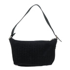 CELINE C Macadam Canvas Shoulder Bag Black  ep3728