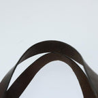 FENDI Zucca Canvas Hand Bag Brown Blackep3784