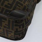 FENDI Zucca Canvas Tote Bag Black Brownep3832