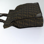 FENDI Zucca Canvas Tote Bag Black Brownep3832