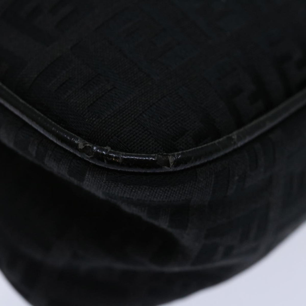 FENDI Zucchino Canvas Hand Bag Blackep3894