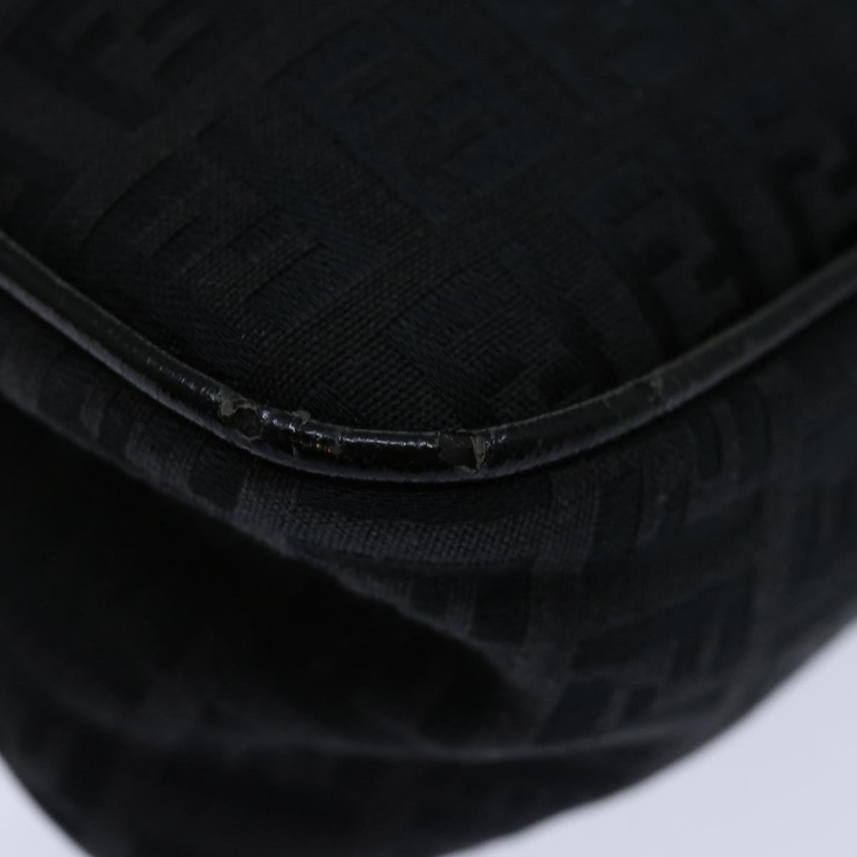 FENDI Zucchino Canvas Hand Bag Blackep3894