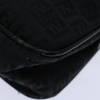 FENDI Zucchino Canvas Hand Bag Blackep3894
