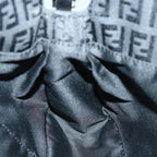 FENDI Zucchino Canvas Hand Bag Blackep3894