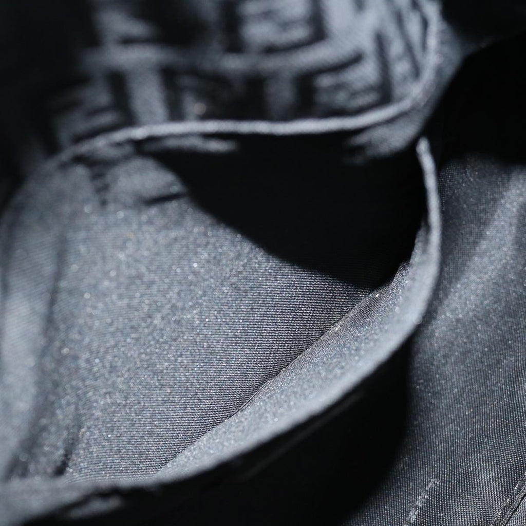 FENDI Zucchino Canvas Hand Bag Blackep3894