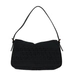 FENDI Zucchino Canvas Hand Bag Blackep3894